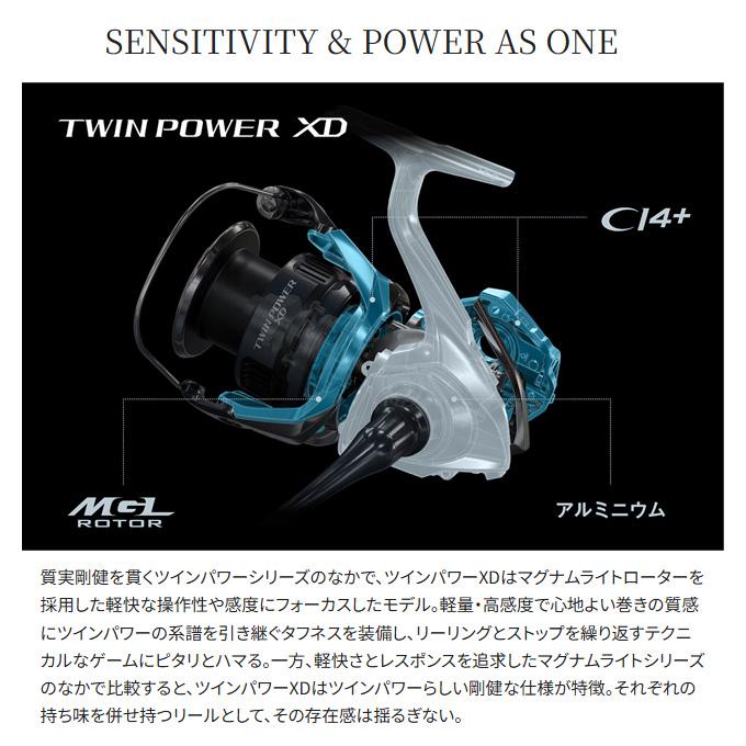 シマノ（SHIMANO） 25 ツインパワー XD 4000PG (2025年モデル