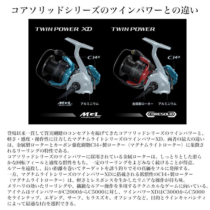 シマノ（SHIMANO） 25 ツインパワー XD 4000XG (2025年モデル