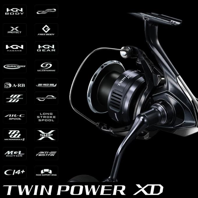 シマノ TWIN POWER XD 4000XG スピニングリール シマノ（SHIMANO） 25