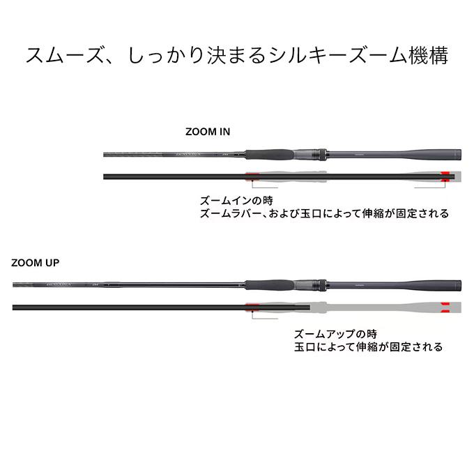 シマノ（SHIMANO） 25 ディアルーナ ZM S76-86ML (シーバスロッド