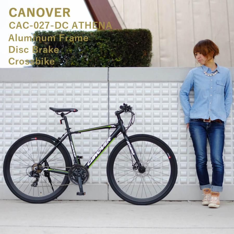 CANOVER 完成品 クロスバイク 組立済 自転車 700×28C 27インチ相当 21