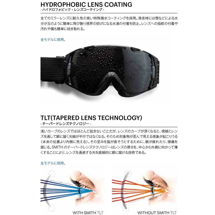 SMITH（スミス） 25-26 SMITH ゴーグル Transfer トランスファー Black
