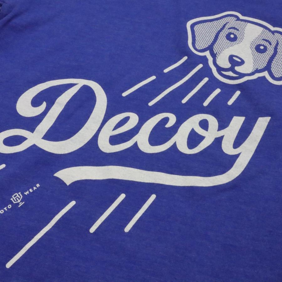 50%OFFセール】MLB 大谷 翔平 デコピン Decoy Tシャツ ブルー 青 犬