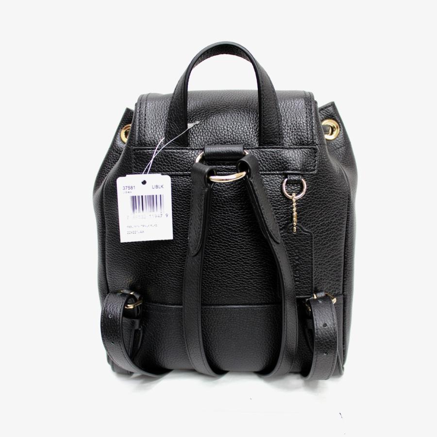 COACH（コーチ） COACH 37581 ミニ ターンロック ヘブルレザー
