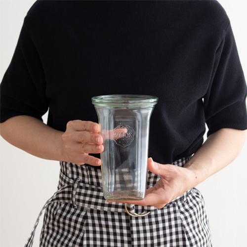 WECK（ウェック） キャニスター クアドロ 795ml 6個セット QUADRO