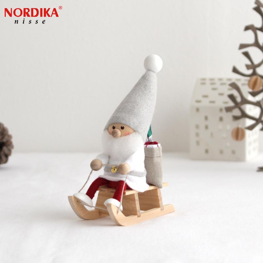 ノルディカニッセ そりに乗るサンタ サイレントナイトシリーズ NORDIKA