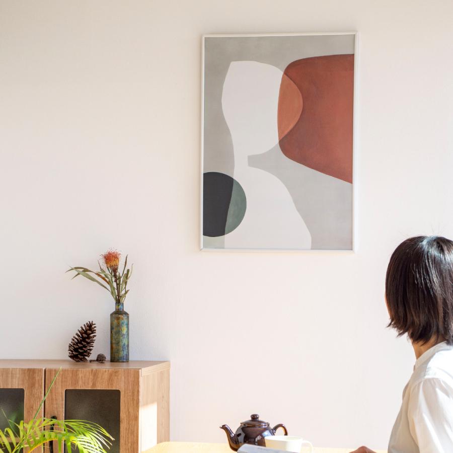 2/22はポイント10倍／ ポスター 北欧 50×70 cm Balance01 デンマーク