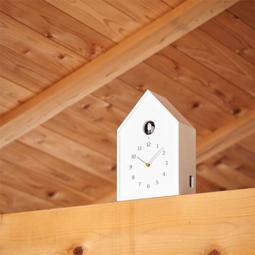 Lemnos（レムノス） 掛け時計 鳩時計 バードハウスクロック Birdhouse