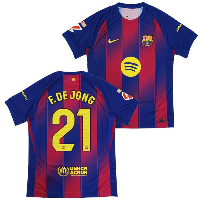 NIKE（ナイキ） ○FCバルセロナ 25-26 ホーム 半袖 ユニフォーム No.21