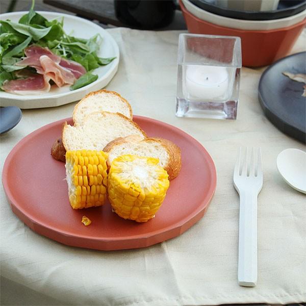 ALFRESCO KINTO キントー プレート 190mm（食器 メラミン樹脂 バンブー
