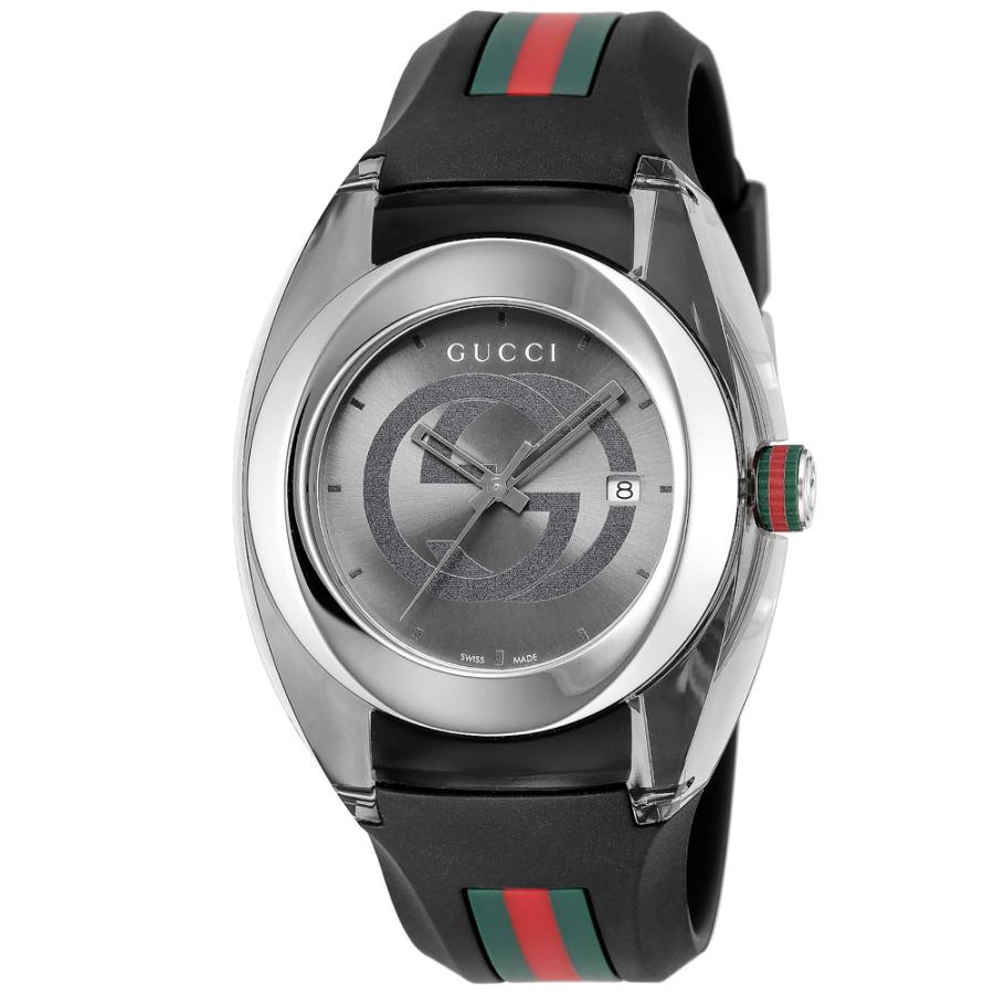 GUCCI（グッチ） 腕時計 ラバーベルトメンズウォッチ YA137116