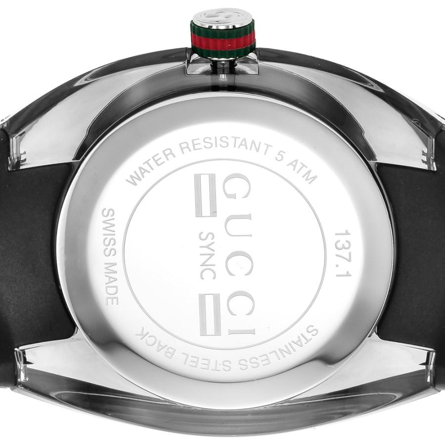 GUCCI（グッチ） 腕時計 ラバーベルトメンズウォッチ YA137116