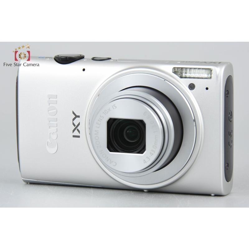 中古】Canon キヤノン IXY 620F シルバー コンパクトデジタルカメラ