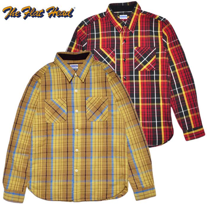 The Flat Head（フラッドヘッド） フラットヘッド ネルシャツ FN-SNR