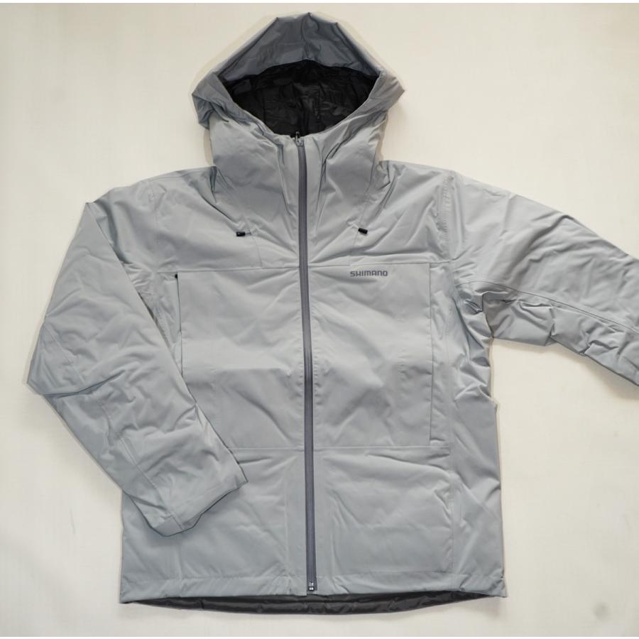 シマノ（SHIMANO） RB-034W グレー Lサイズ インサレーション レイン