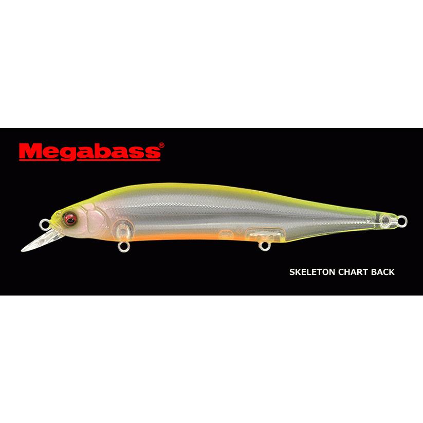 Megabass（メガバス） X-80 マグナム #スケルトンチャートバック