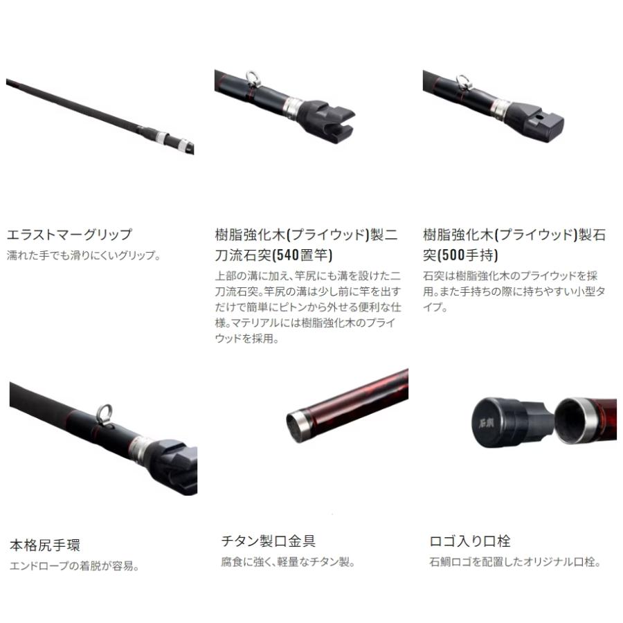 シマノ（SHIMANO） 極翔 石鯛 540置竿 / 磯竿 / shimano : 釣人館ます