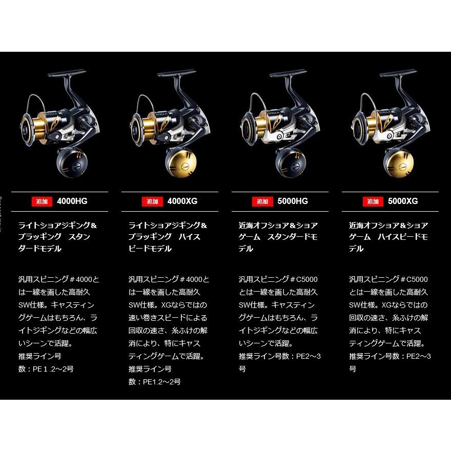 シマノ（SHIMANO） 20ステラSW4000HG : フィッシング相模屋Yahoo!店