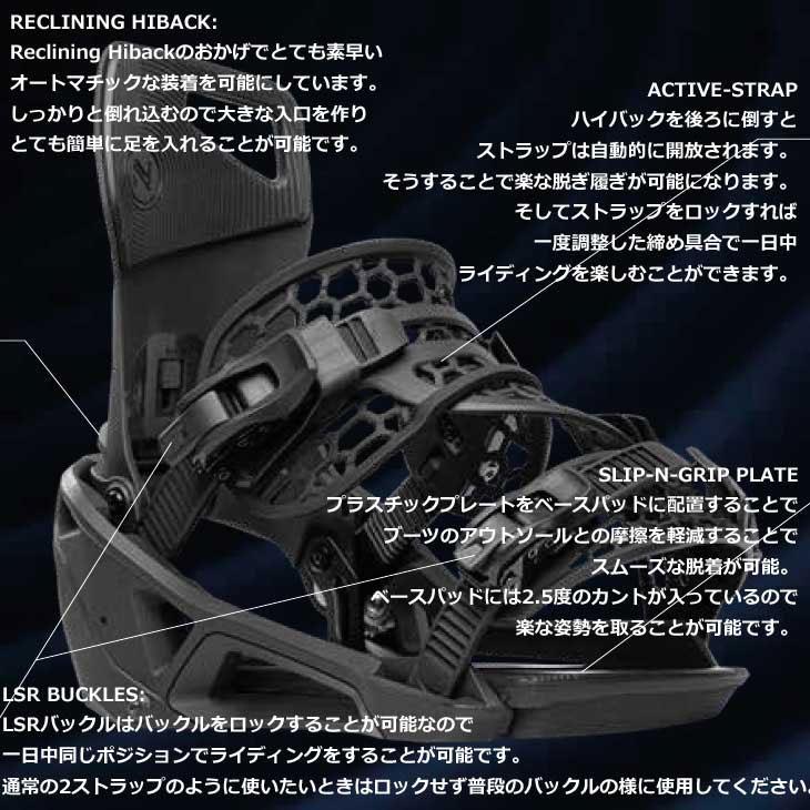 NIDECKER（ナイデッカー） 23-24 NIDECKER ビンディング DROPIN
