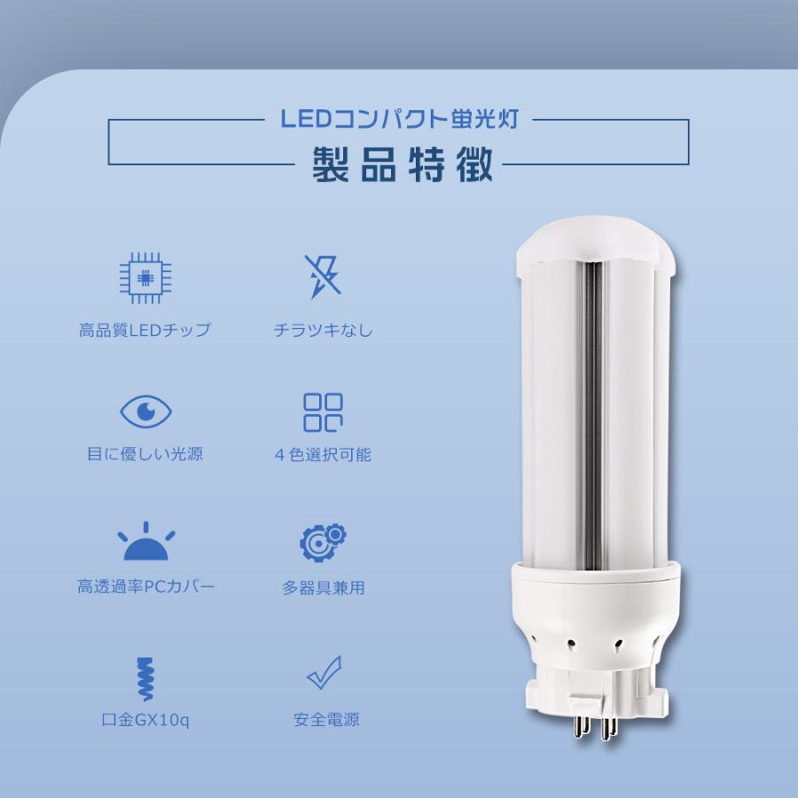FDL27 LEDツイン蛍光灯 27W FDL27EX LEDコンパクト蛍光灯 ツイン2