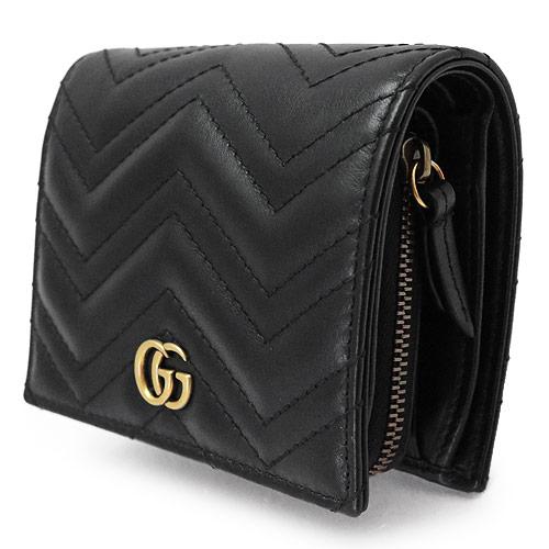 GUCCI（グッチ） 折財布 レディース GGマーモント 546580 DTD1T 二