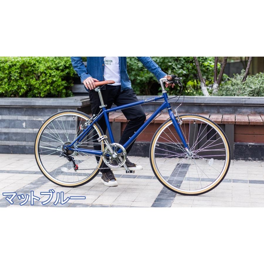 21Technology クロスバイク 26インチ シマノ製6段変速 軽量 自転車