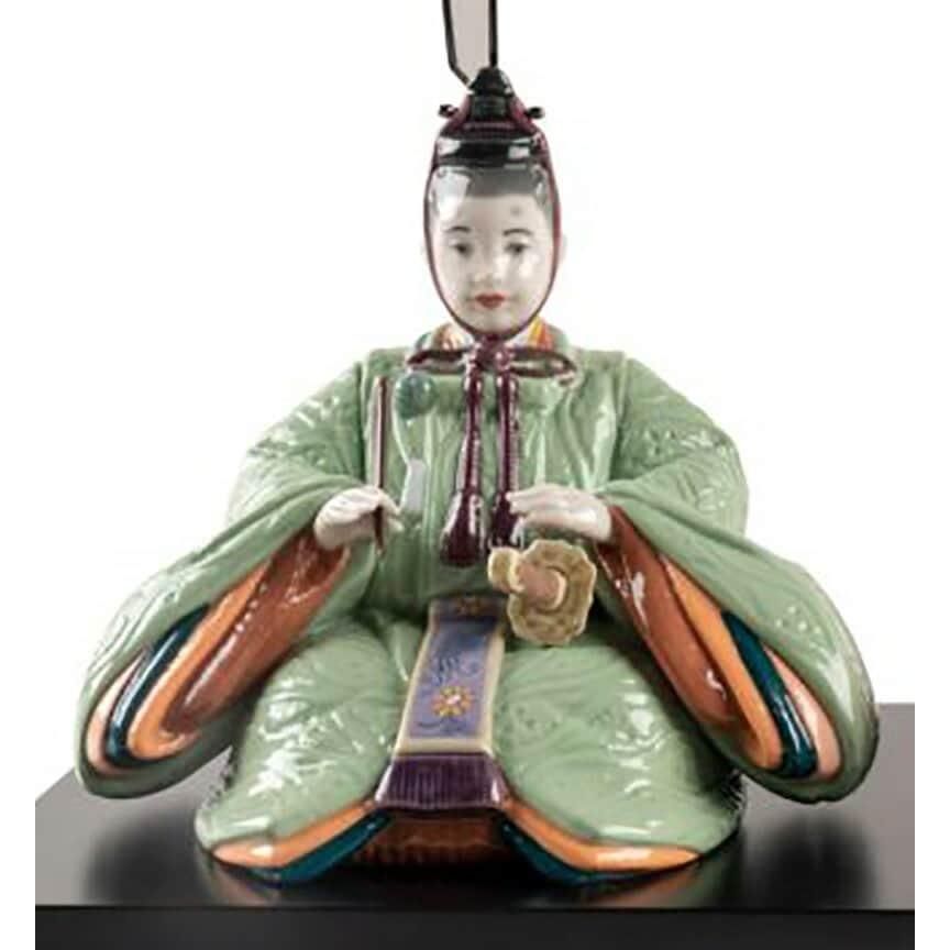 LLADRO（リヤドロ） 雛人形 ひな人形 雛 親王飾り Green&Orange 本体