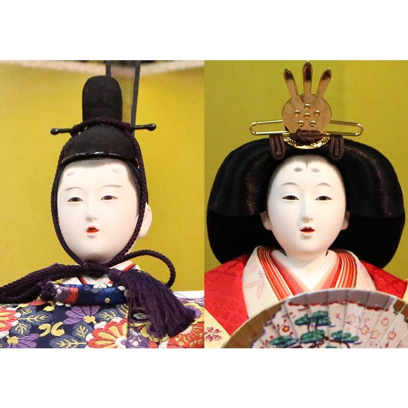 久月 雛人形 飾り方 七段 よろこび雛 九番親王 大三五揃 h023-k-7020