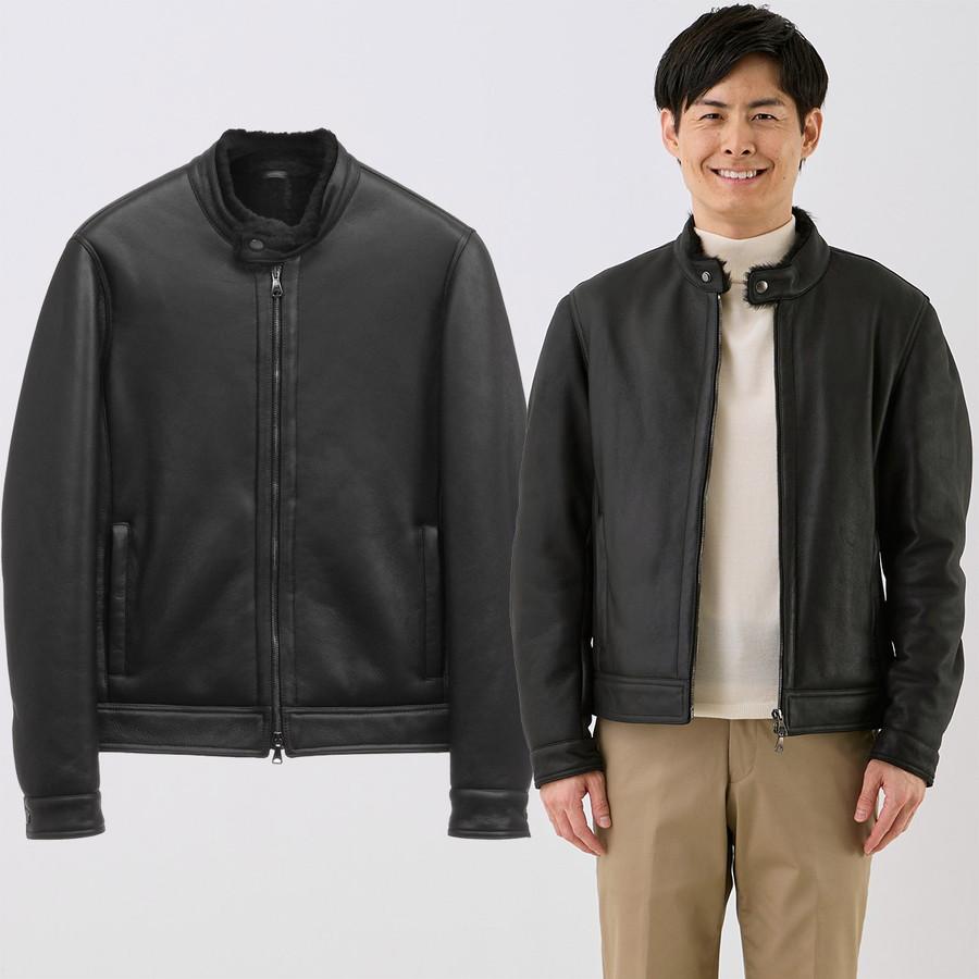 EMMETI（エンメティ） シングルライダースジャケット Juri Mouton Sp