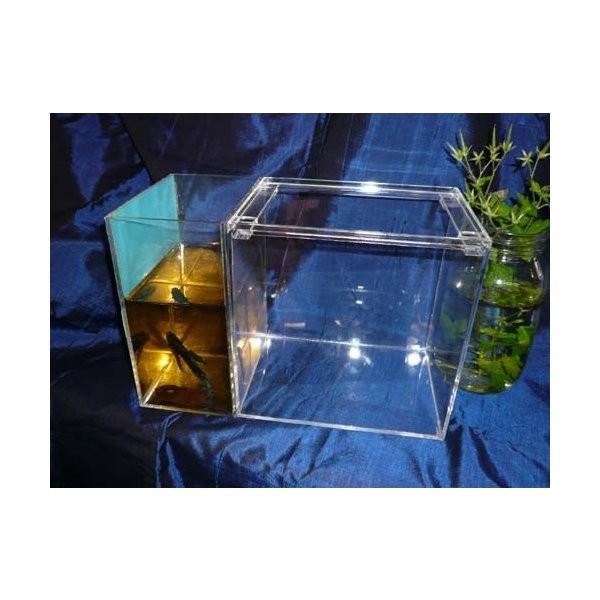 オリジナルBETTA-200Lワイド 約6.0L アクリル水槽 蓋の有無選択可能