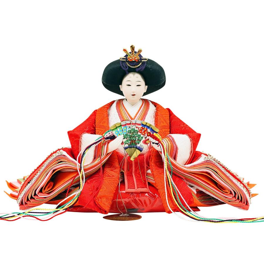 雛人形 ひな人形 久月 人形の久月 衣装着雛人形 親王飾り 二人雛 「 天