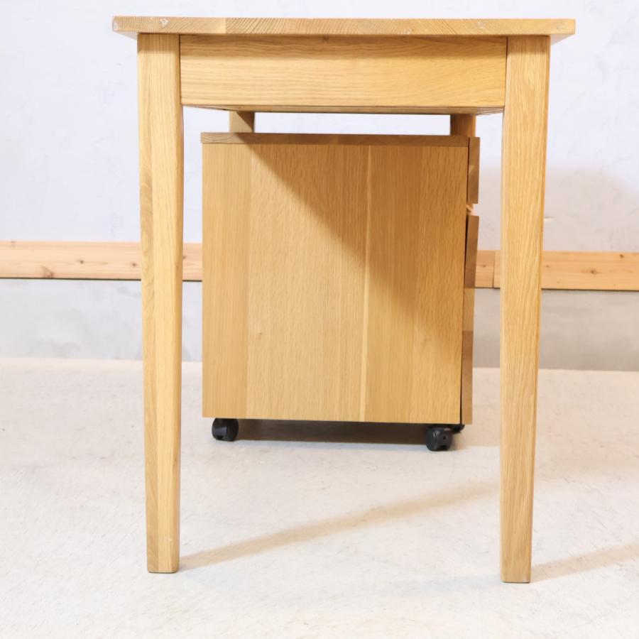 無印 オーク材 学習机 幅87cm 無印 オーク材 学習机 幅87cm