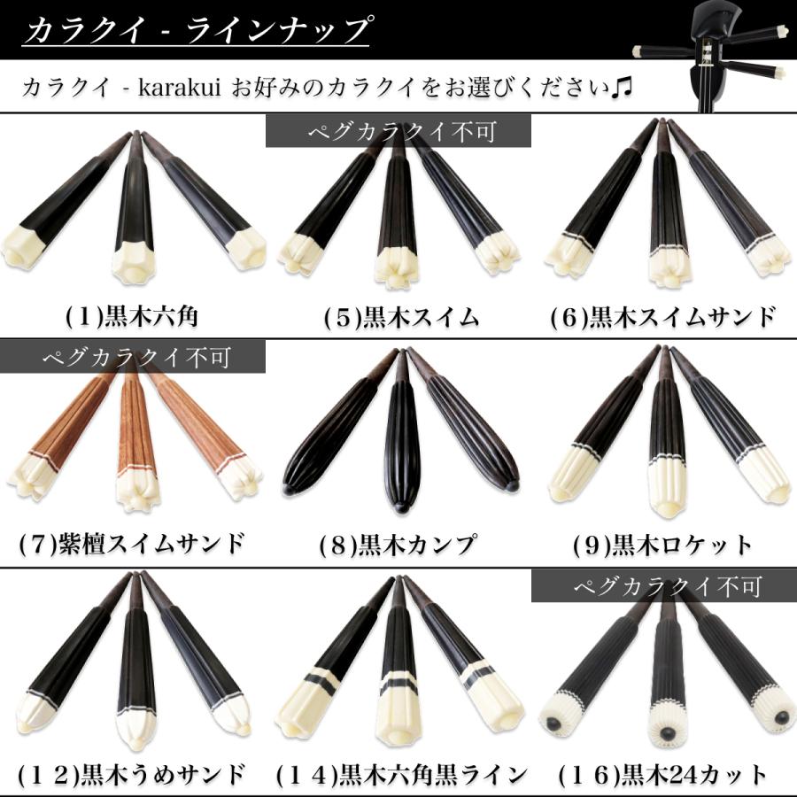三線 沖縄三線 初心者用デザイン三線スタンダードセット カスタマイズ