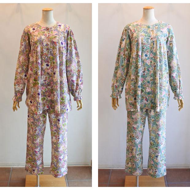 チュニック TUNIC 鴨居羊子 全開パジャマ 60接結 小花メルヘン 送料