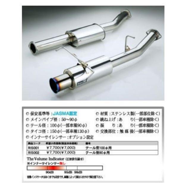 柿本改 スカイライン GT-R E-BNR32 / RB26DETT用 Regu.06 & R チタン