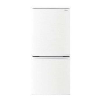 SHARP（シャープ） SJ-D14E-W 137L 冷蔵庫 つけかえどっちもドア