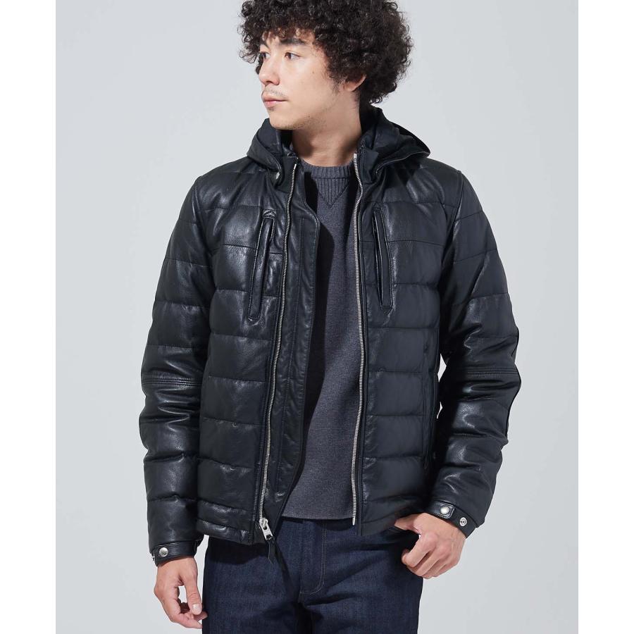 カドヤ（KADOYA） KADOYA DH LEATHER DOWN ブラック カドヤ公式