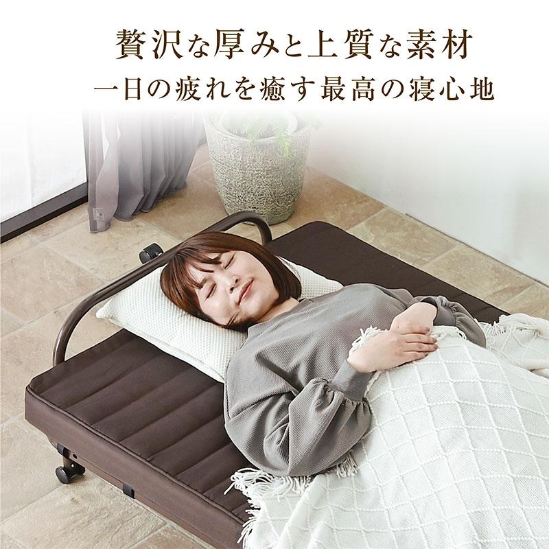 ARTTOWN 電動ベッド 折りたたみ 介護 向け ベッド 足上げ 腰痛対策