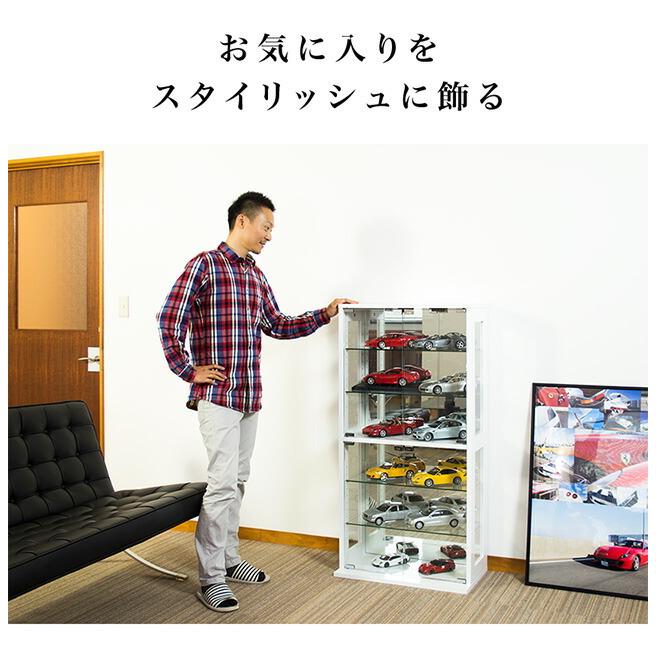 コレクションケース ガラス扉 ガラス棚 コレクションラック