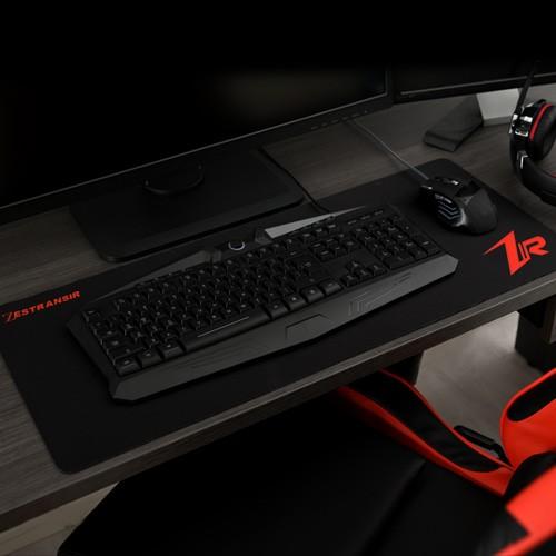 ぼん家具 ゲーミングマウスパッド 70×30cm 光学式 レーザー式 対応