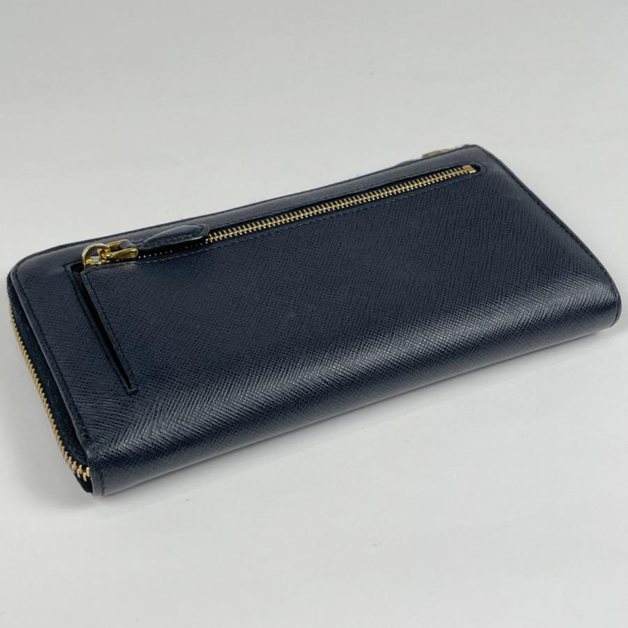 PRADA（プラダ） ロゴプレート L字ファスナー 長財布 札入れ 小銭入れ