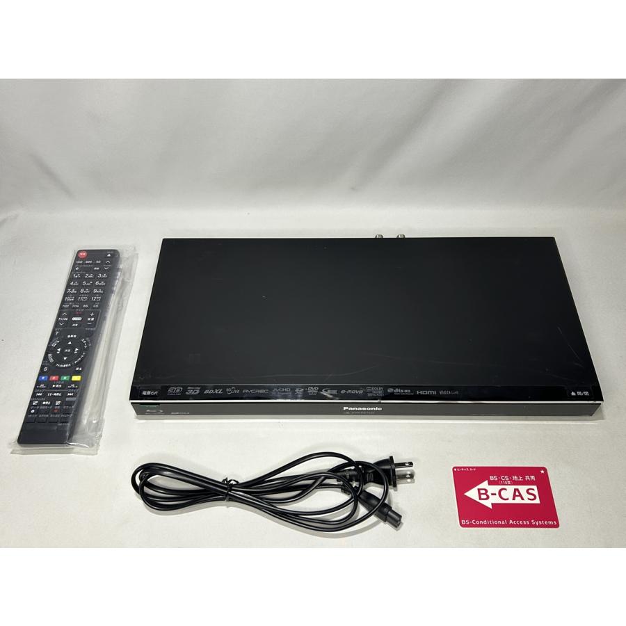 パナソニック 500GB 2チューナー ブルーレイレコーダー ブラック DIGA