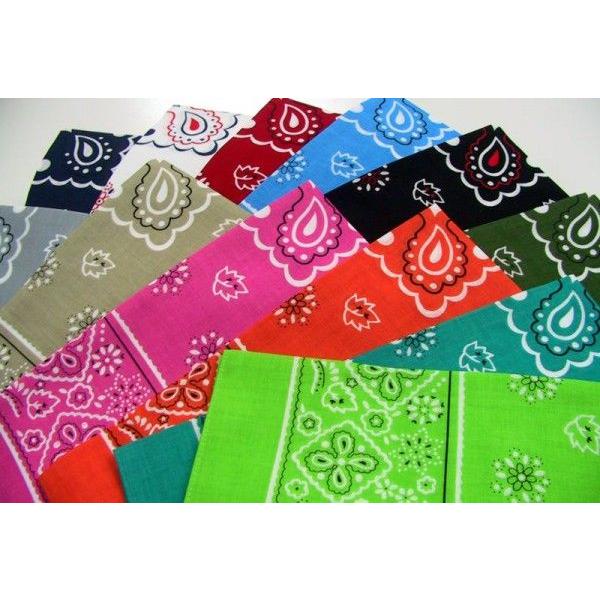 日本製バンダナ クッキー柄 オレンジ : 快適Goods - 通販 - Yahoo