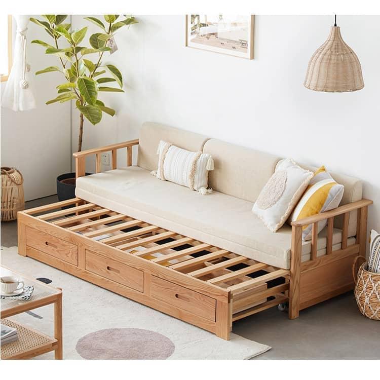 ソファベッド ソファーベッド ソファ 2way ソファー ベッド 木製 北欧