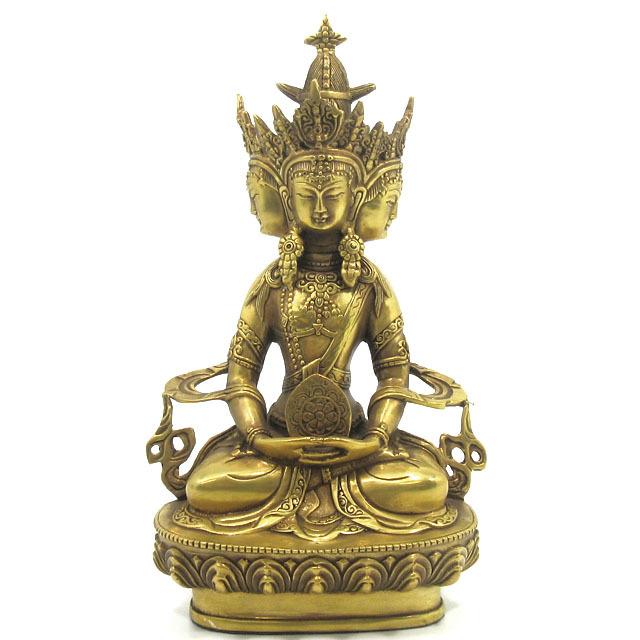 大日如来 仏像 座像 大日如来の仏像 置物 仏具 密教仏像 四面大日如来