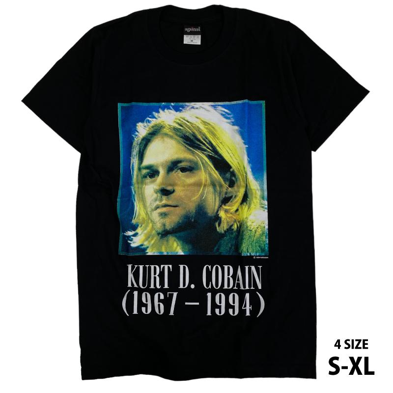 カート・コバーン Kurt Cobain ロック バンドTシャツ 写真 プリント