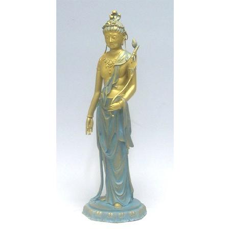 高村光雲 聖観世音菩薩 （ブロンズ像） : 掛け軸・絵画の専門店 掛軸堂