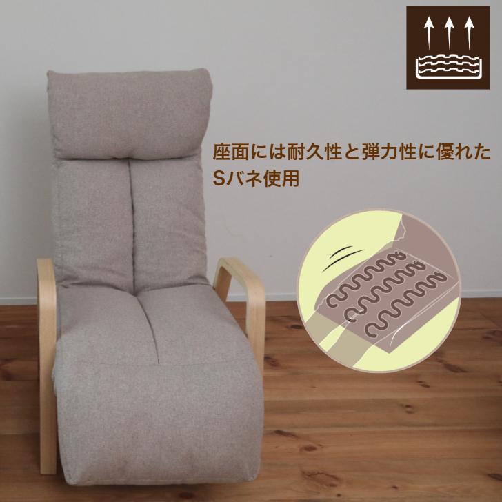 明光ホームテック 脚までくつろぐ高座椅子 ADHF-ニール BE BGY