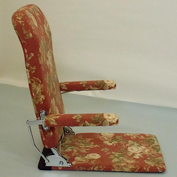 光製作所 光製作所座椅子 おりたたみ式肘掛け付き 日本製 MC-No.56