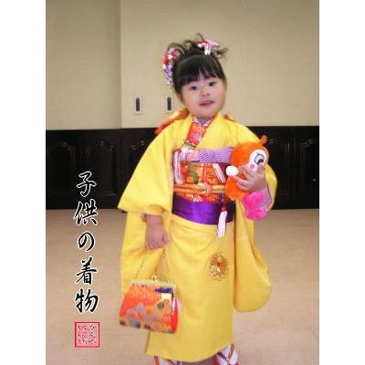 七五三 晴れ着 お直し お宮参り着物 紐落とし 女児 3歳児 着物と長襦袢